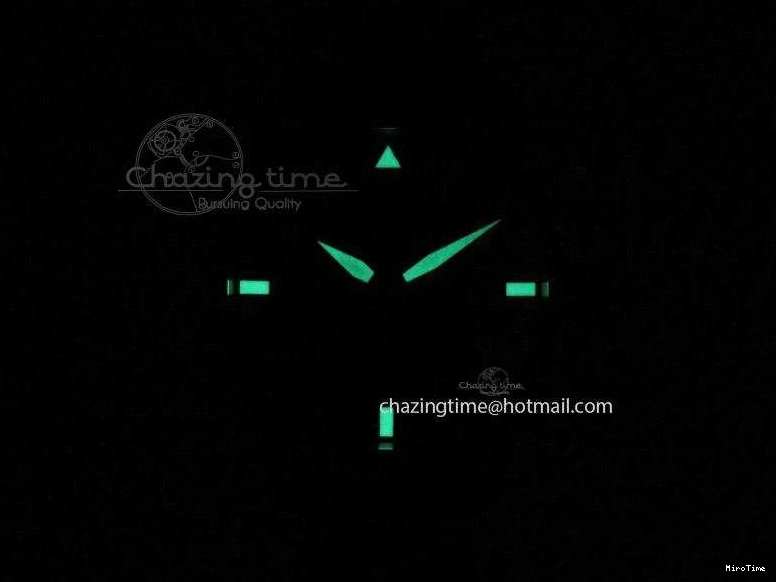 MIROTIME 0721 Mark XVII 1:1 MK Maker Best Edition SS Black Dial On Black Leather Strap A Sporty 7372